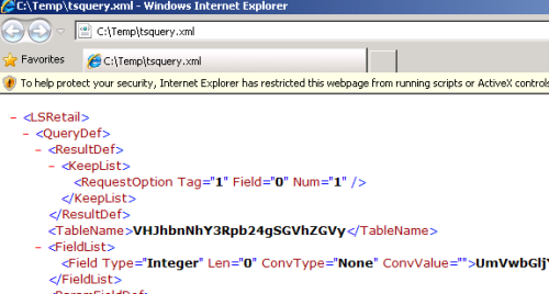 How to: Read the XML Data