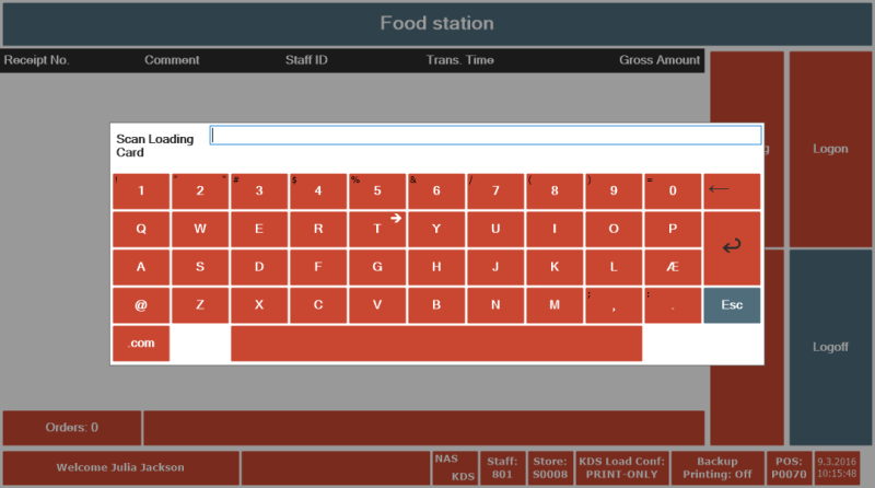 Loading Button Card Example: Using a Single Loading Card