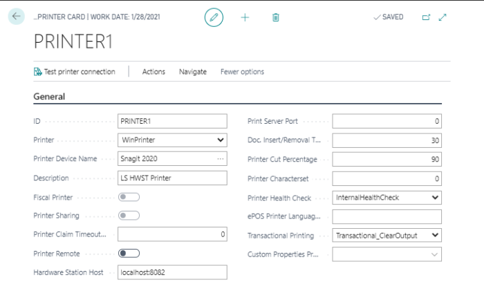 How to: Set Up a POS Printer